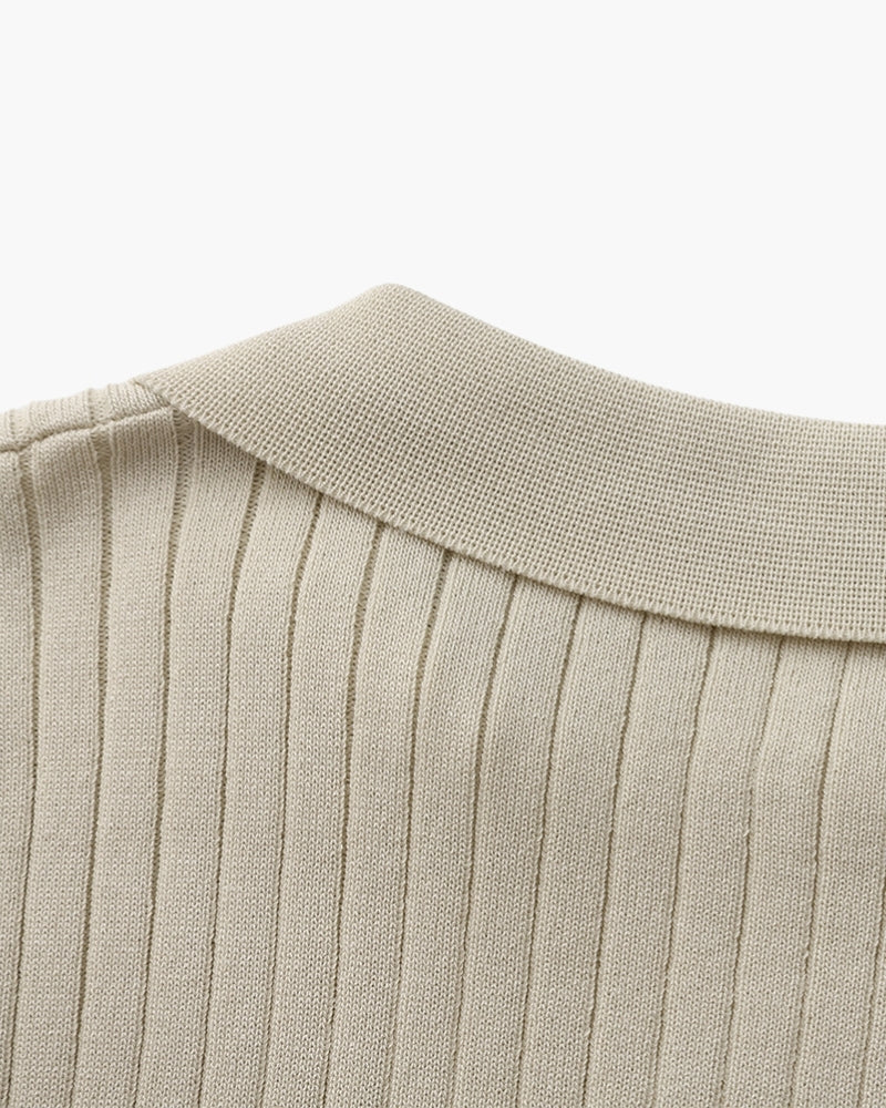 PREMIUM RIBBED POLO