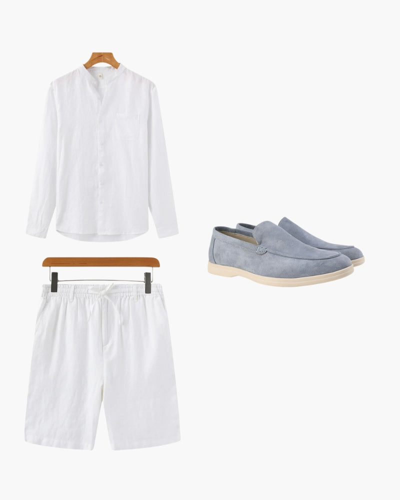 THE AMALFI LINEN SET