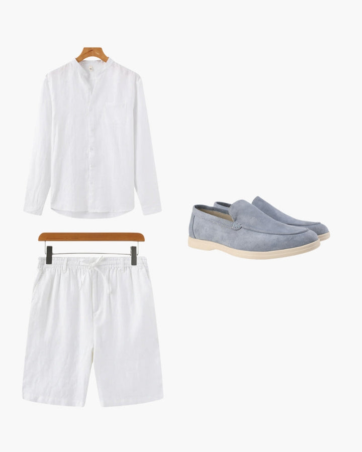 THE AMALFI LINEN SET