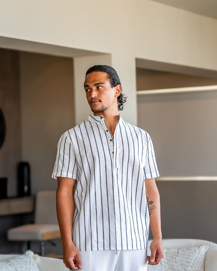 RIVIERA STRIPED POLO