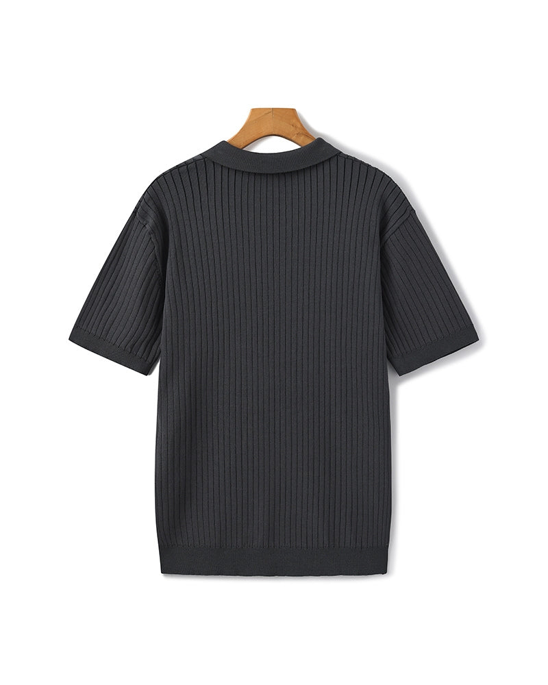 PREMIUM RIBBED POLO