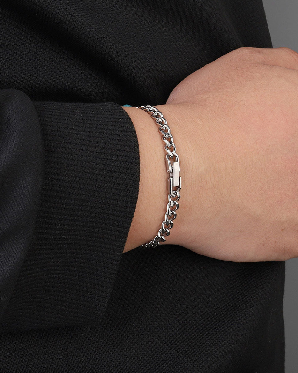 Clean classic Cubana BRACELET (Gold/Silver) copia