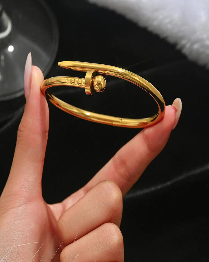 Golden Screw Bracelet