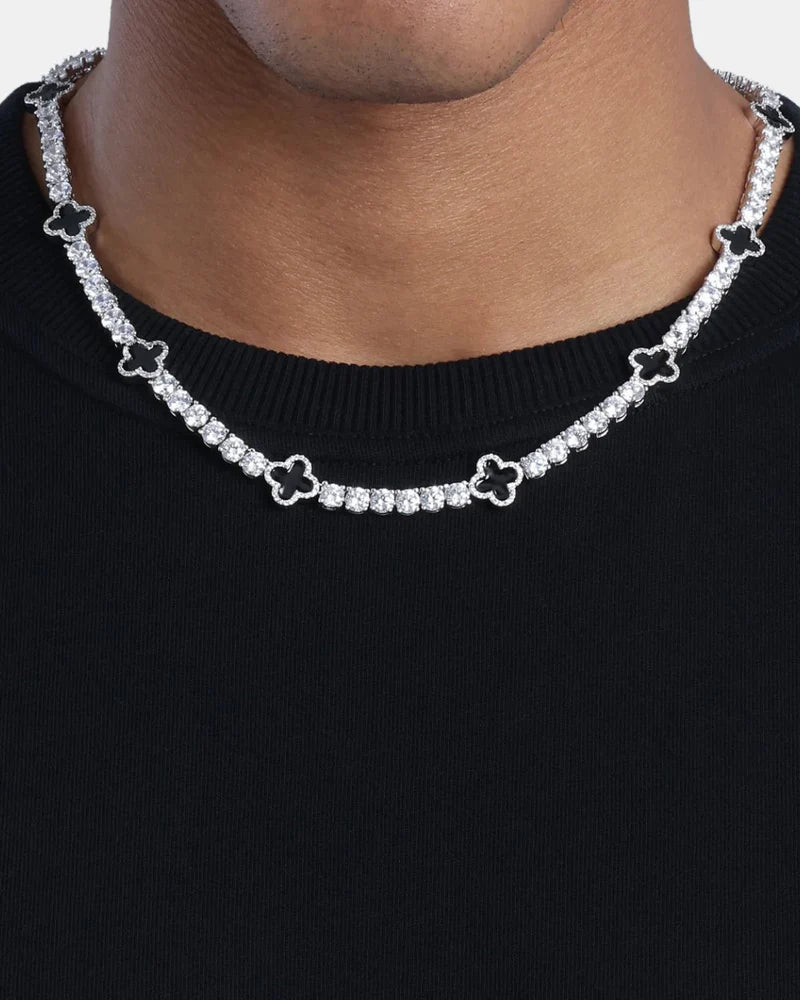 Clover Tennis Necklace