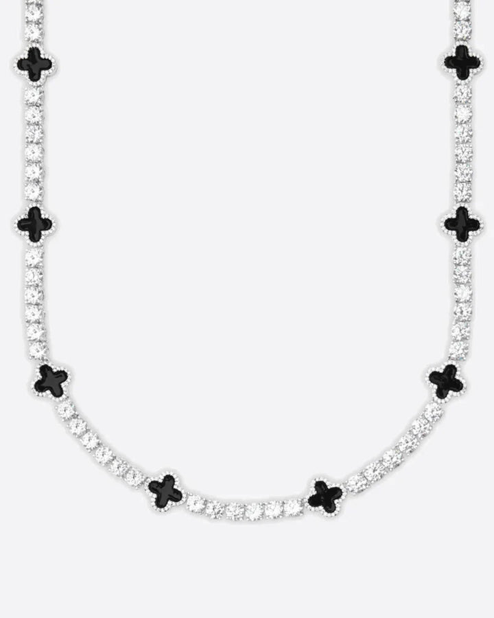 Clover Tennis Necklace