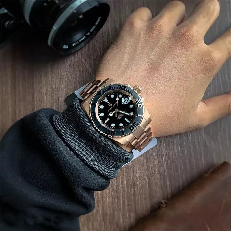 PAGANI DESIGN SPORTS MEN GOLD BLACK