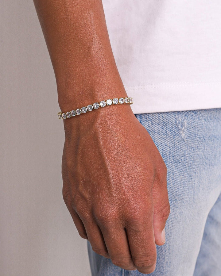 TENNIS BRACELET - 5MM GOLD